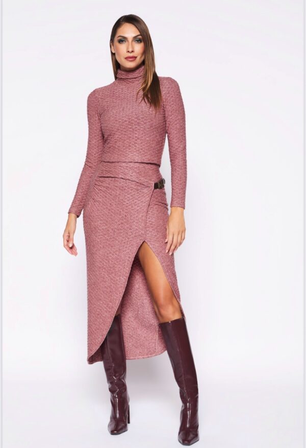 PRE-VENTA Conjunto De Punto Rosa Pamela