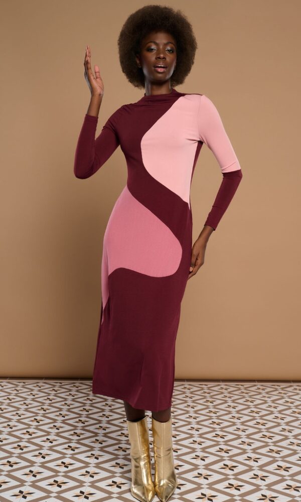 Vestido Midi Vino