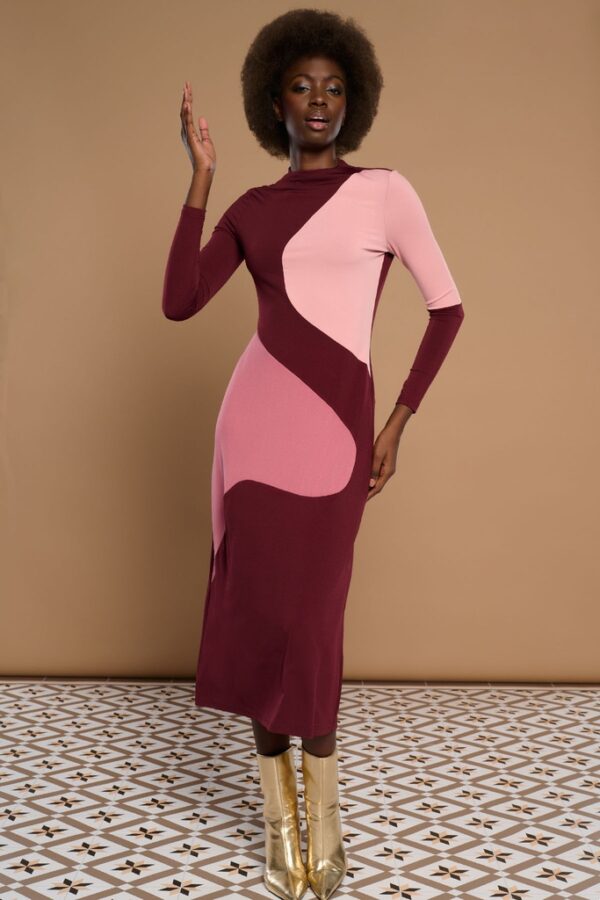 Vestido Midi Vino