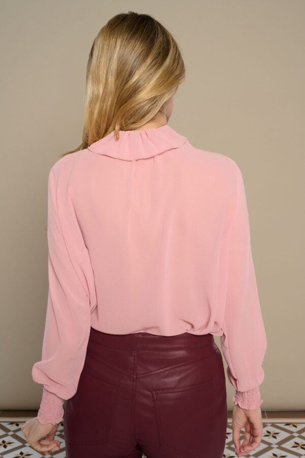 Blusa Rosa Chorreras - Imagen 5
