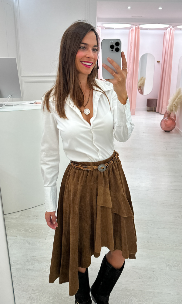 Camisa Blanca Algodón