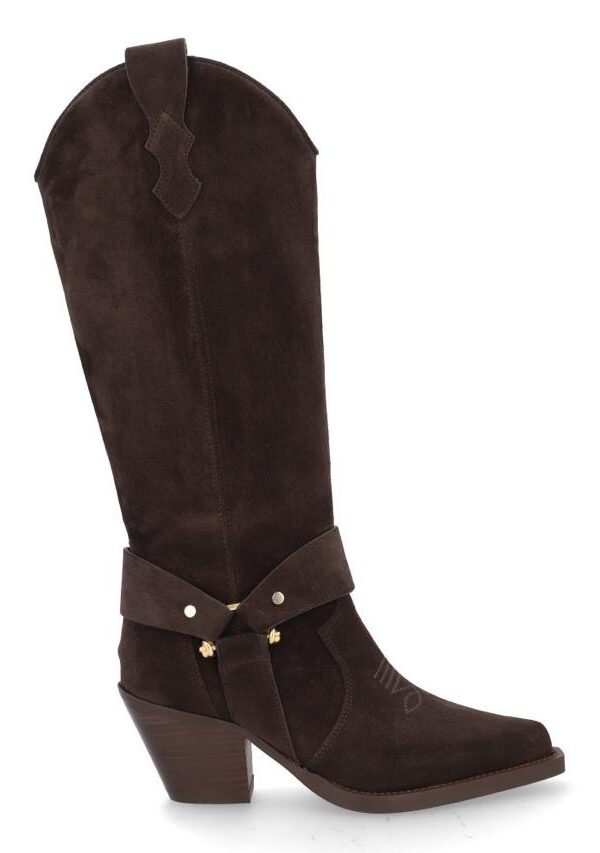 Botas Piel Chocolate