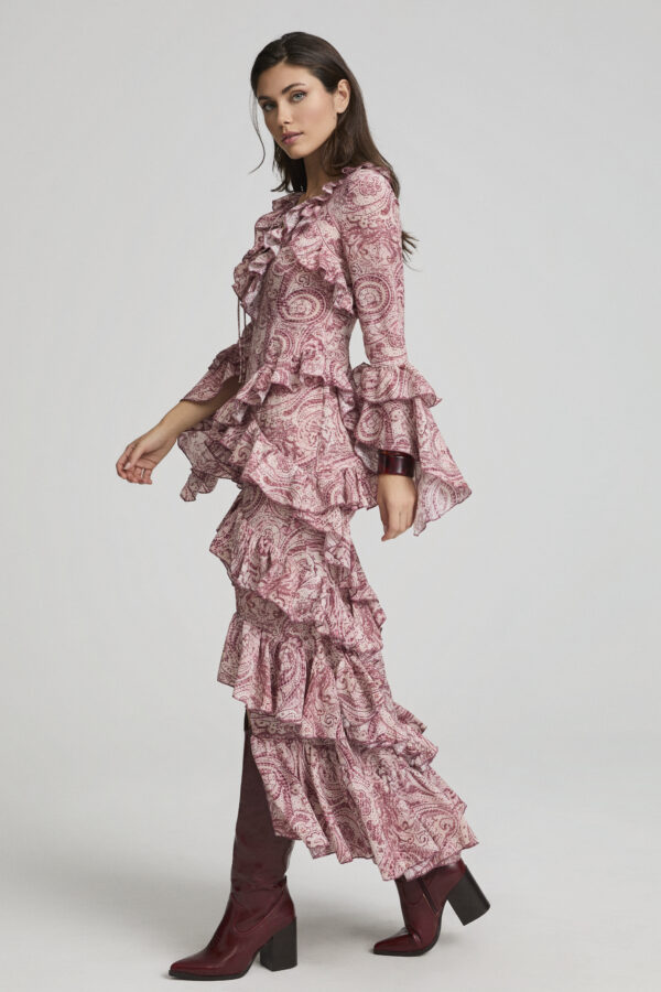 Vestido Largo Bohemio Pasley Gaia - Imagen 2