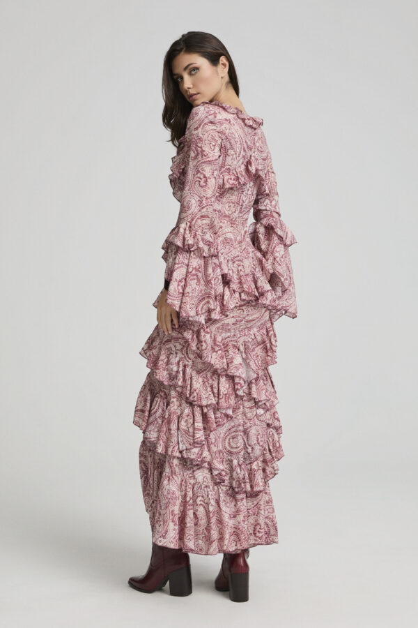 Vestido Largo Bohemio Pasley Gaia - Imagen 3