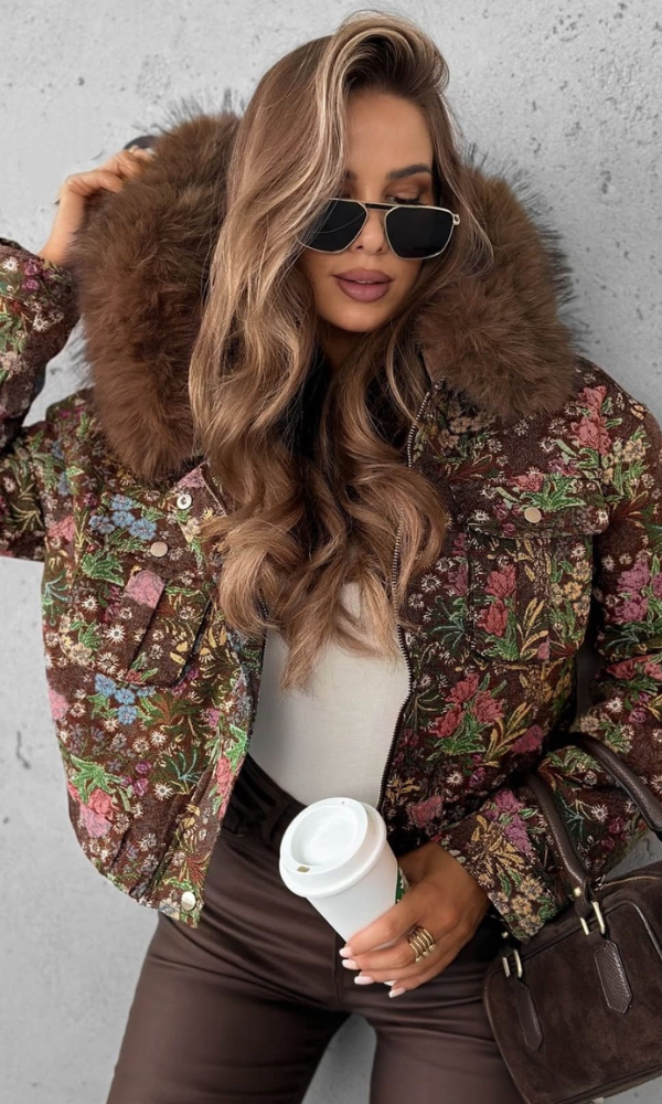 Chaqueta Jacquard