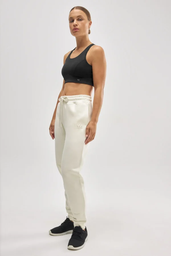 Pantalón Jogger Afelpado Marfil - Imagen 2