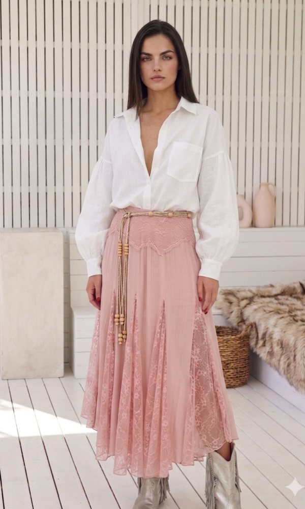 Camisa Blanca Cropped