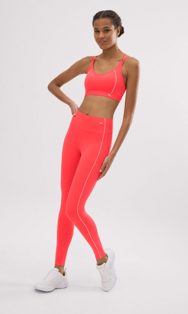 Leggings Deportivo Push Up Coral