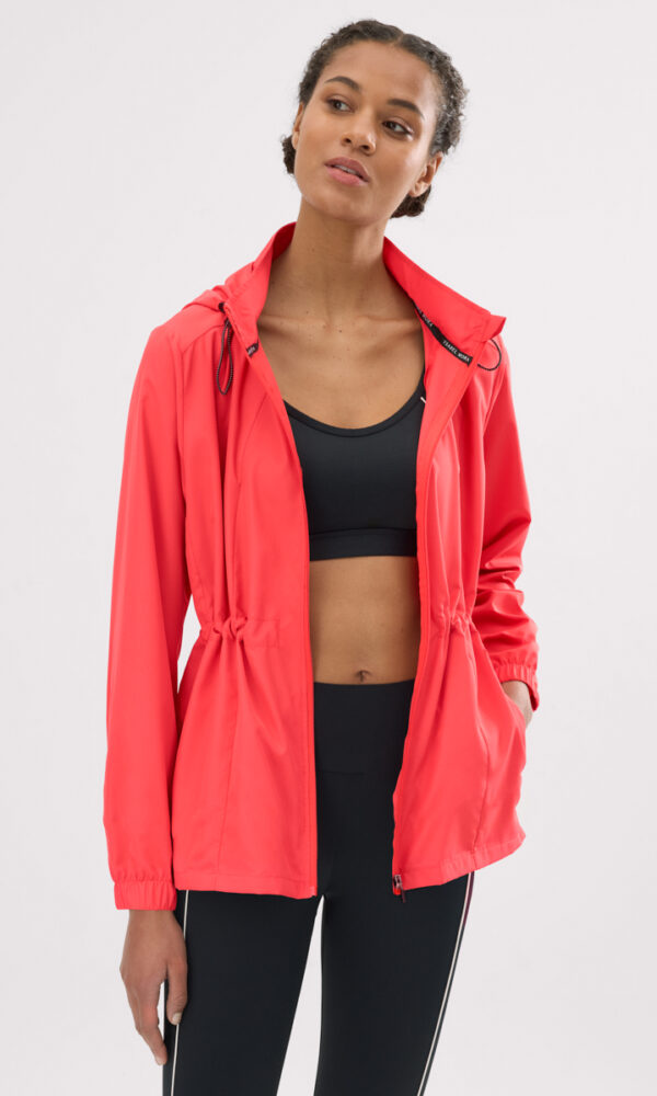 Chaqueta Cortavientos Técnica Negra