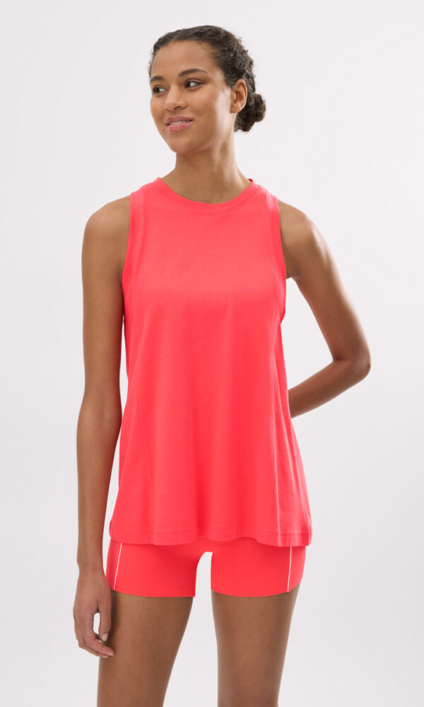 Camiseta Deportiva Algodón Coral