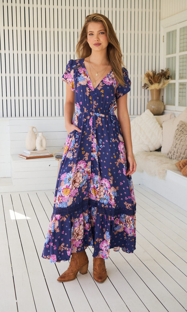 Wild Whim Carmen Maxi Dress