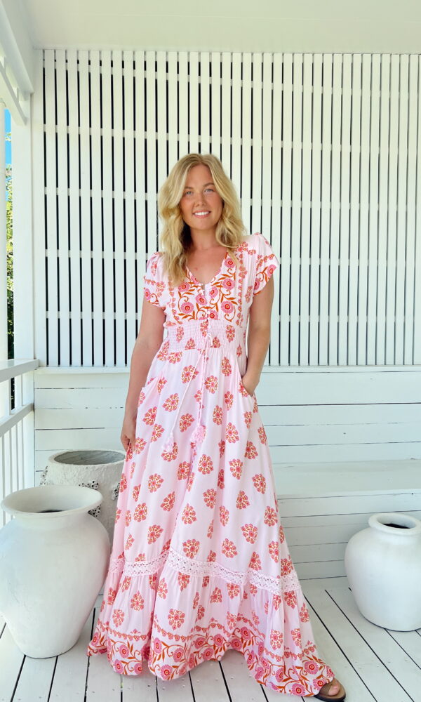 Vestido Largo Verano Wildflowers Romi