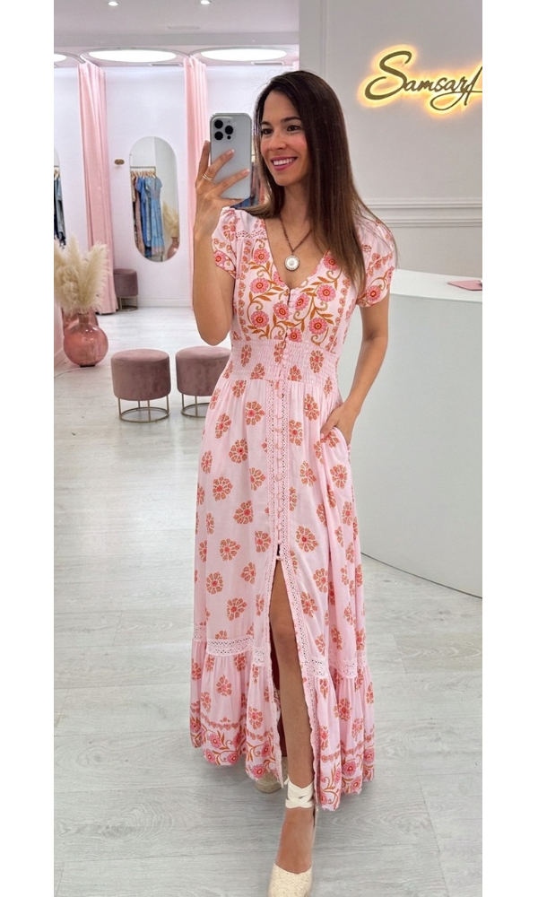 Vestido Largo Verano Wildflowers Romi