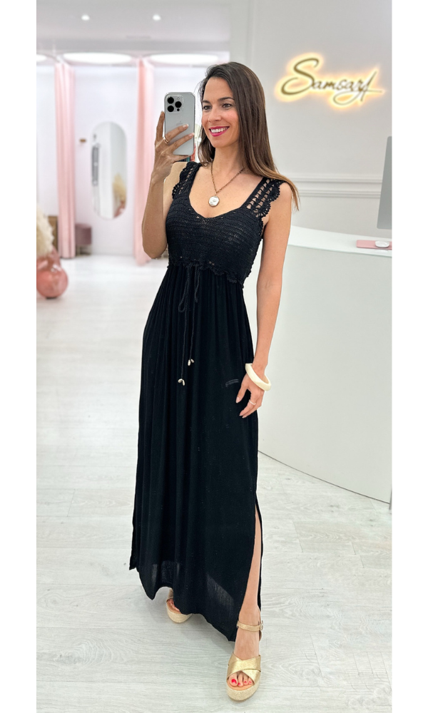 Vestido Negro Ayur