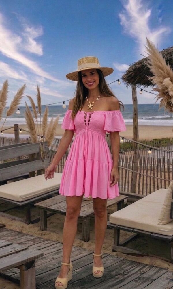 Vestido Azur Rosa