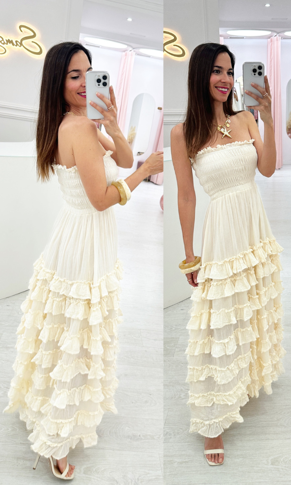 Vestido Marina Blanco