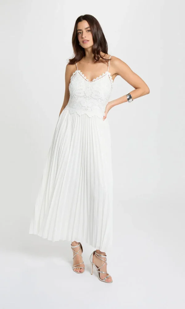 Vestido Blanco Guipur