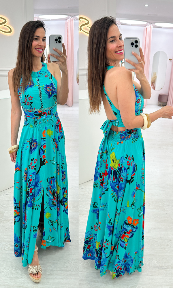 Vestido Aqua Endless