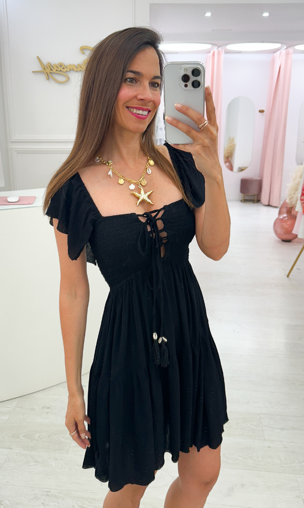 Vestido Azur Negro