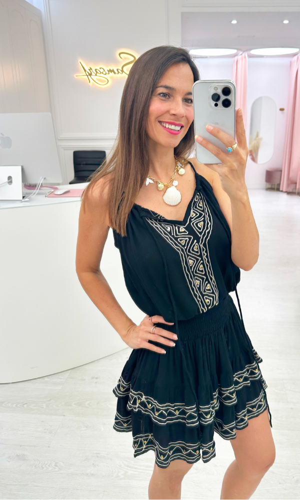 Vestido Kali Bordado