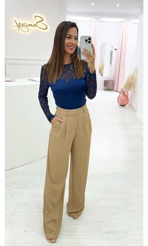 Pantalón Sastre Camel