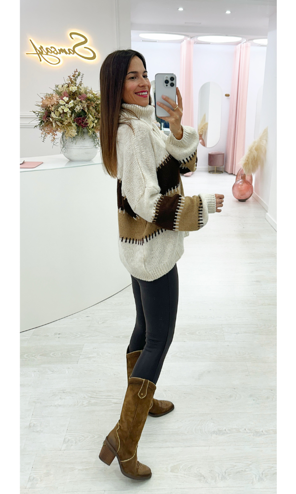 Leggings Encerados Chocolate