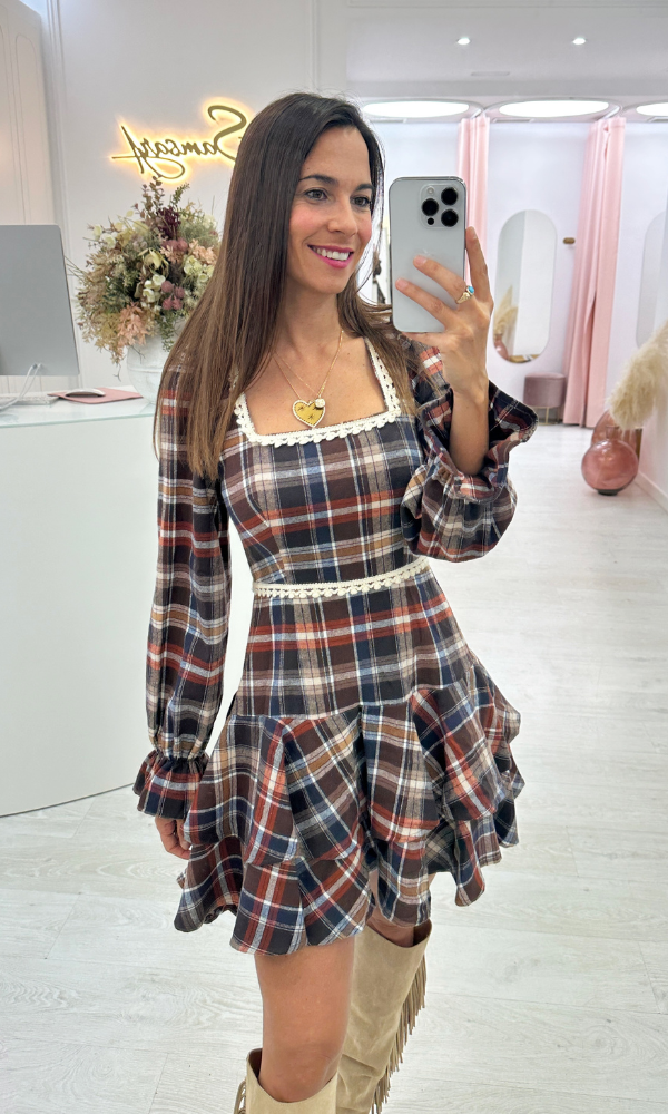 Vestido Luisiana Cuadros