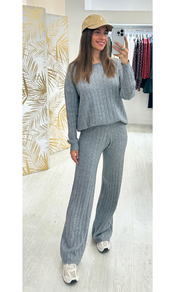 Conjunto Roma Gris